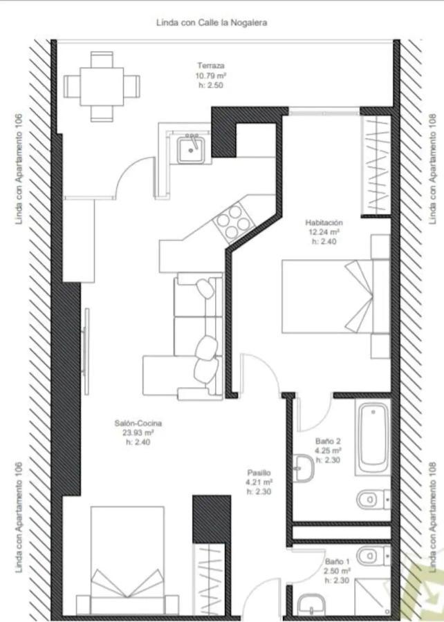 Central 2 Bed Apartment In La Nogalera Torremolinos Extérieur photo